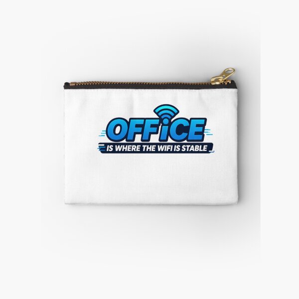 Item preview, Office Is Where The WiFi Is Stable Funny Work From Home Tech Design designed and sold by ZYNORAworld.