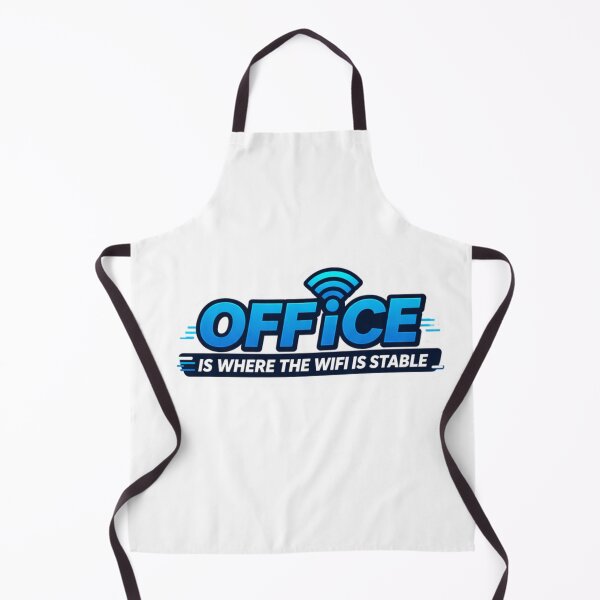 Item preview, Office Is Where The WiFi Is Stable Funny Work From Home Tech Design designed and sold by ZYNORAworld.