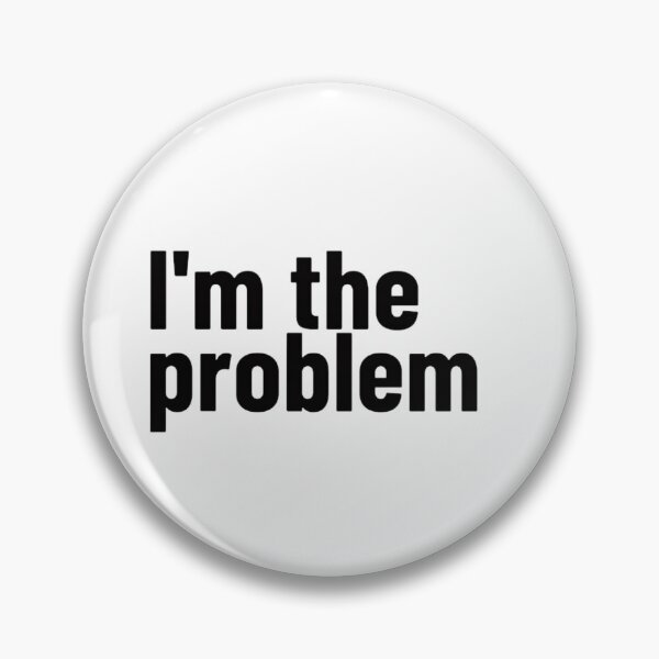 Item preview, I’m the Problem Funny Dark Humor T-Shirt | Self Aware Chaos | Savage Typography designed and sold by Restless Mortal.