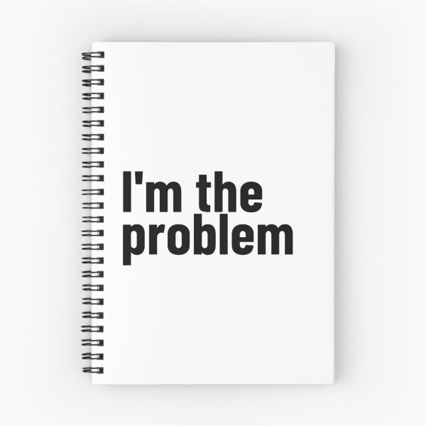 Item preview, I’m the Problem Funny Dark Humor T-Shirt | Self Aware Chaos | Savage Typography designed and sold by Restless Mortal.