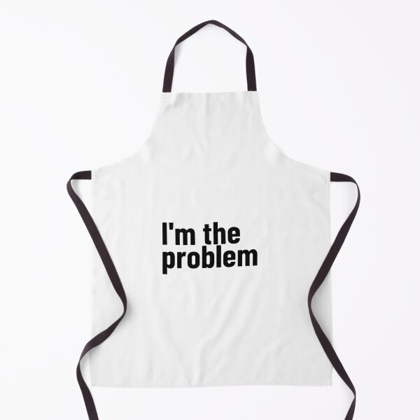 Item preview, I’m the Problem Funny Dark Humor T-Shirt | Self Aware Chaos | Savage Typography designed and sold by Restless Mortal.