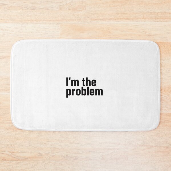 Item preview, I’m the Problem Funny Dark Humor T-Shirt | Self Aware Chaos | Savage Typography designed and sold by Restless Mortal.