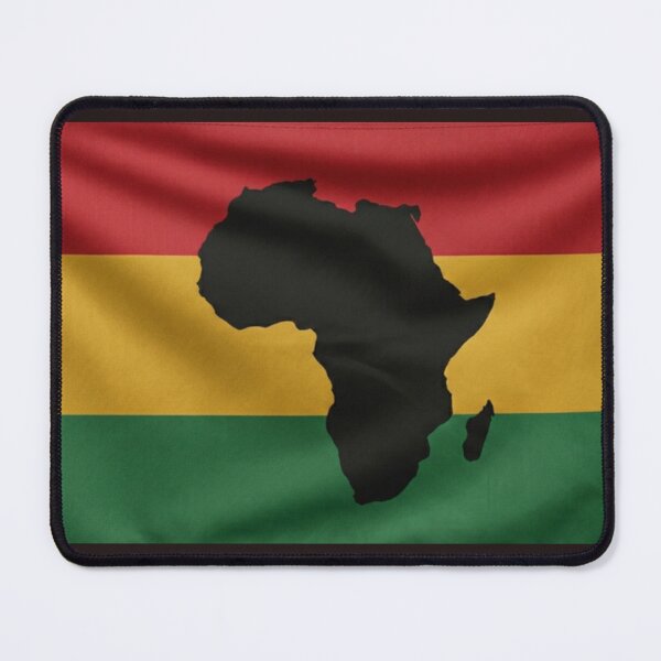 Item preview, Pan- African Flag with Africa Continent Silhouette. designed and sold by digitalbob60.