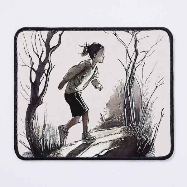 Item preview, Into the Dark Forest – Surreal Adventure Illustration designed and sold by AbeiiStore.