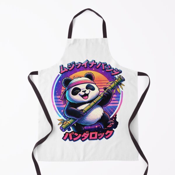 Item preview, Kawaii Panda Bamboo Retro Japanese Vibes designed and sold by ZenvyraLab.