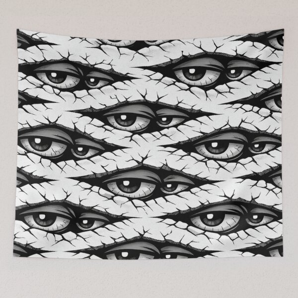 Item preview, Trippy Fractured Eyes designed and sold by moon70star-m70s.