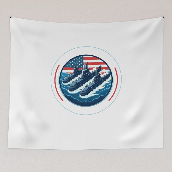 Item preview, U.S Submarine Force Silent Service Patriotic Veterans Day designed and sold by FernaRoje.