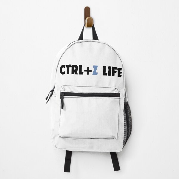 Item preview, Ctrl Z Life-Minimalist Undo Life Humor Design designed and sold by DomKo10.