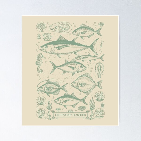 Item preview, Fish 90s Vintage Tattoo Style. designed and sold by EunsooLee.