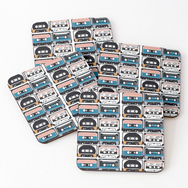 Item preview, Retro Vintage Cassette Tapes 80s Music Mix designed and sold by AlxVel.
