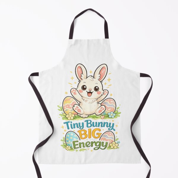 Item preview, Tiny Bunny Big Energy Funny Kids Easter Design designed and sold by StyleLap.