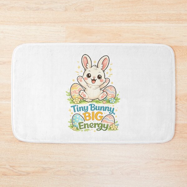 Item preview, Tiny Bunny Big Energy Funny Kids Easter Design designed and sold by StyleLap.