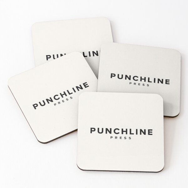 Item preview, Punchline Pending… Minimalist Bold Typography Design Branded design designed and sold by PunchlinePress.