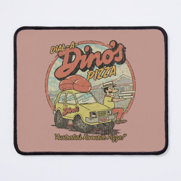 Item preview, Dial-a-Dino’s Pizza 1984 designed and sold by AstroZombie6669.