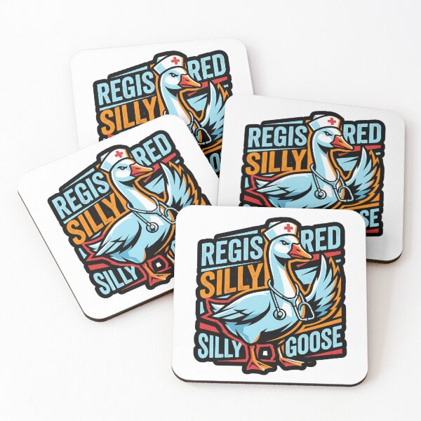 Item preview, The Registered Silly Goose Nurse designed and sold by chattsuede.