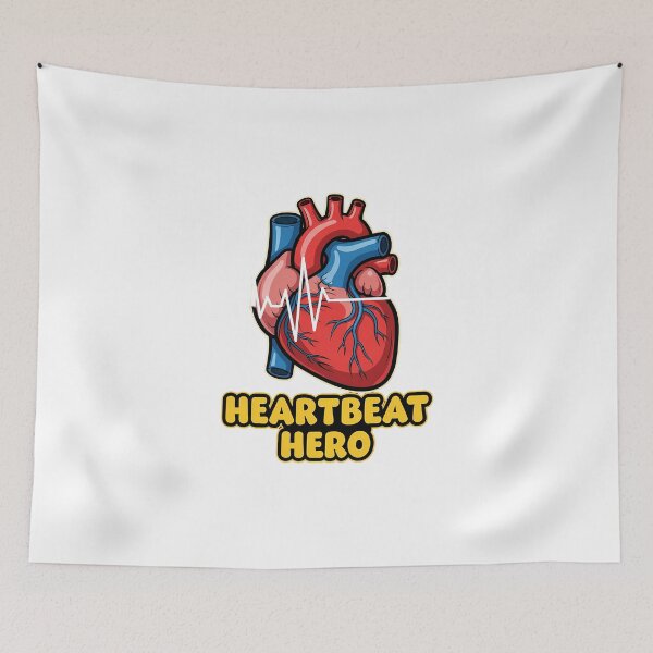 Item preview, Heartbeat Hero Cardiology Medical Professional designed and sold by chattsuede.