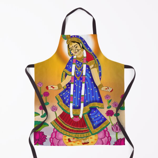 Item preview, Divine Radha Illustration – Hindu Mythological Goddess Art designed and sold by Harshit_Digital_Arts.