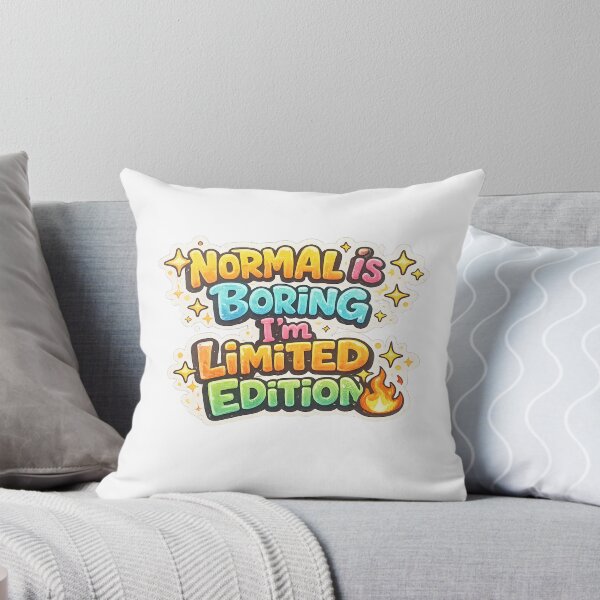 Item preview, Normal Is Boring Limited Edition Sticker designed and sold by ZenvyraLab.
