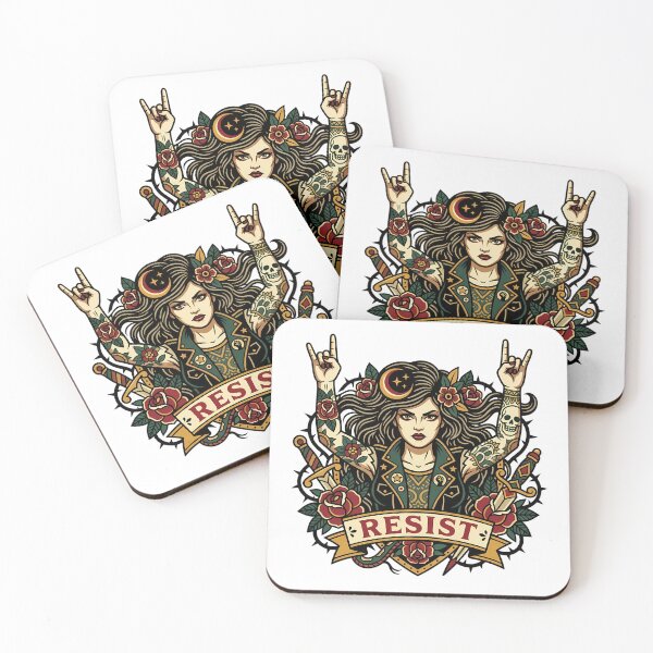 Item preview, Resist Feminist Empowerment Woman of Power designed and sold by chattsuede.