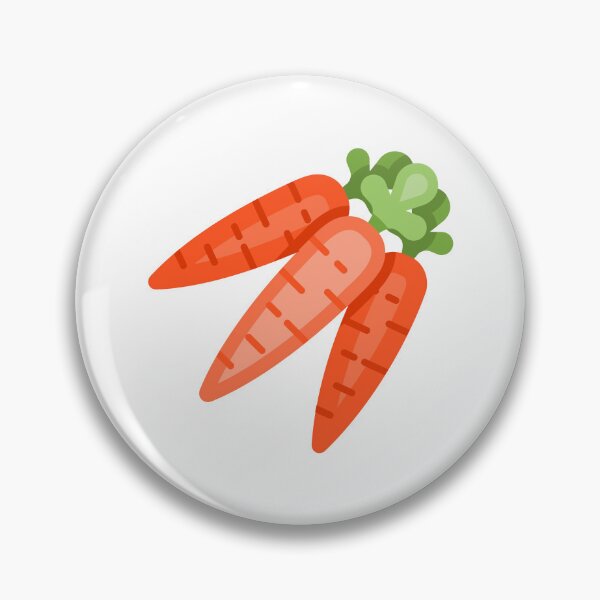 Item preview, Fresh Carrot with Greens - Root Vegetable Sticker for Healthy Snacking & Gardening designed and sold by Tr Creative Design.