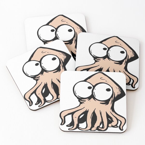 Item preview, Cursed Octopus – Uncanny Cute Meme designed and sold by EchoWave11.
