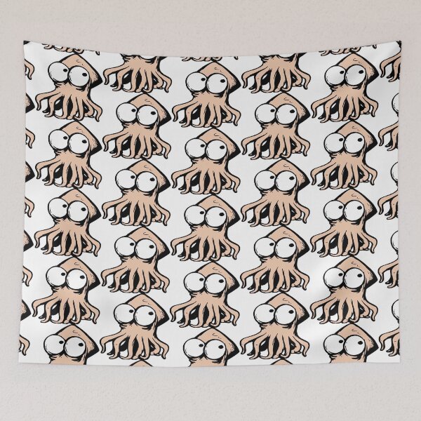 Item preview, Cursed Octopus – Uncanny Cute Meme designed and sold by EchoWave11.