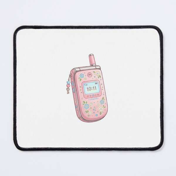 Item preview, Cute Y2K Pink Floral Flip Phone Aesthetic designed and sold by TheStickerGuide.