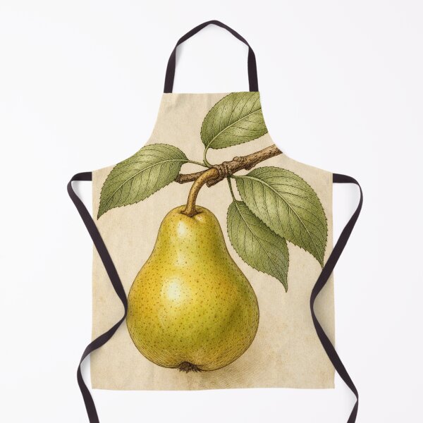 Item preview, Vintage Pear Botanical Illustration – Antique Fruit Print Pyrus Communis Kitchen Wall Art designed and sold by Darlin8888.