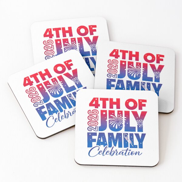 Item preview, 4th of July Family Celebration 2026 Patriotic Red White Blue designed and sold by JerdbordinShop.