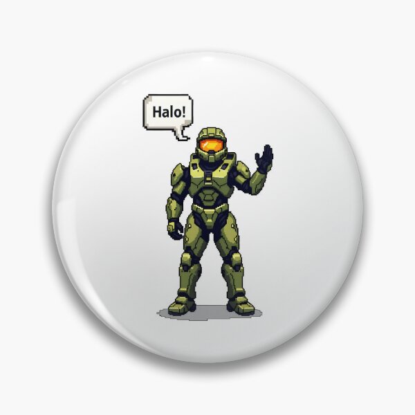 Item preview, Spartan 117 Master Chief Halo Funny Quote – Gaming Fan Art designed and sold by SlightlyUnreal.