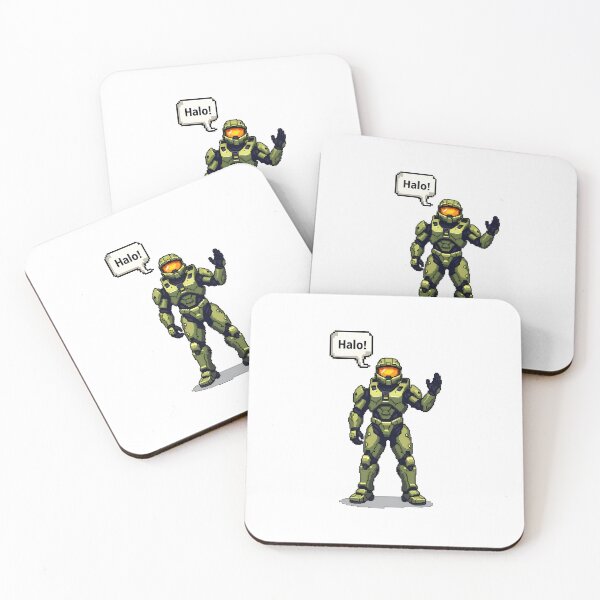 Item preview, Spartan 117 Master Chief Halo Funny Quote – Gaming Fan Art designed and sold by SlightlyUnreal.