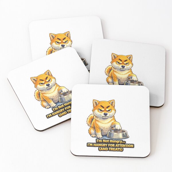 Item preview, Funny Shiba Inu Hangry For Attention And Treats Gift designed and sold by Gentlestate.