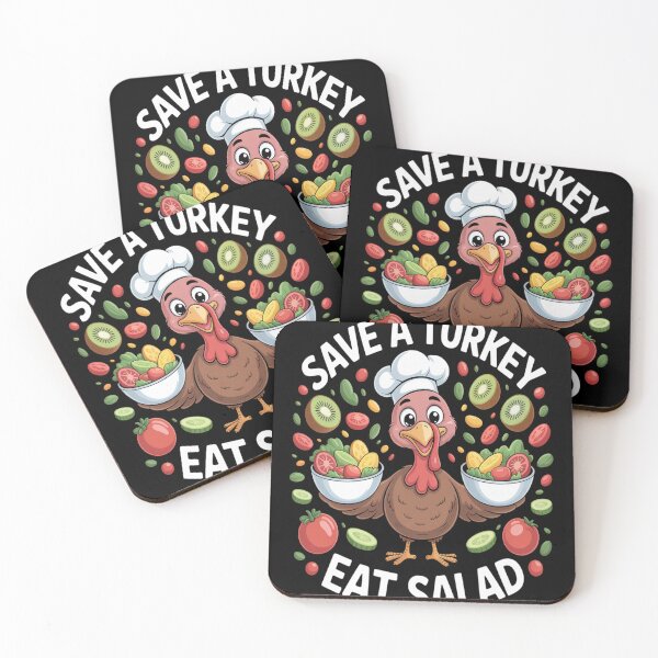 Item preview, Cool Turkey Eat Salad  designed and sold by brinbotty.