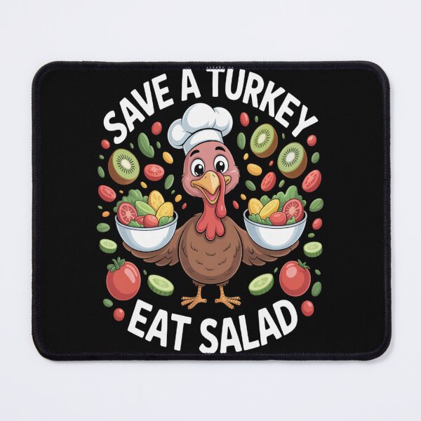 Item preview, Cool Turkey Eat Salad designed and sold by brinbotty.