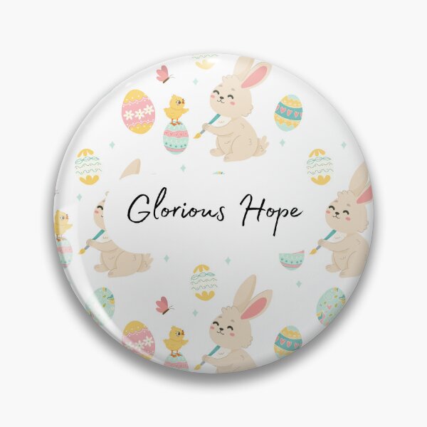 Item preview, Glorious Hope Cute Easter Bunny Pattern designed and sold by SMHaven93.