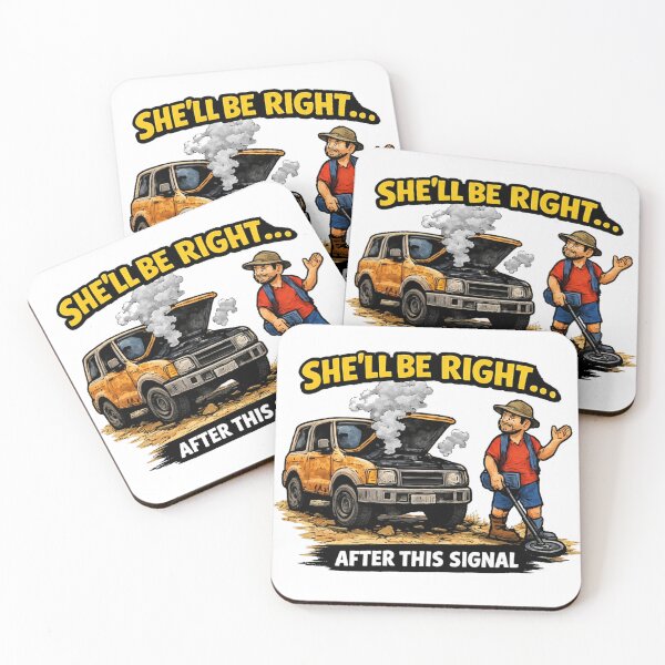 Item preview, She'll Be Right Prospecting Humour designed and sold by The Chookies.