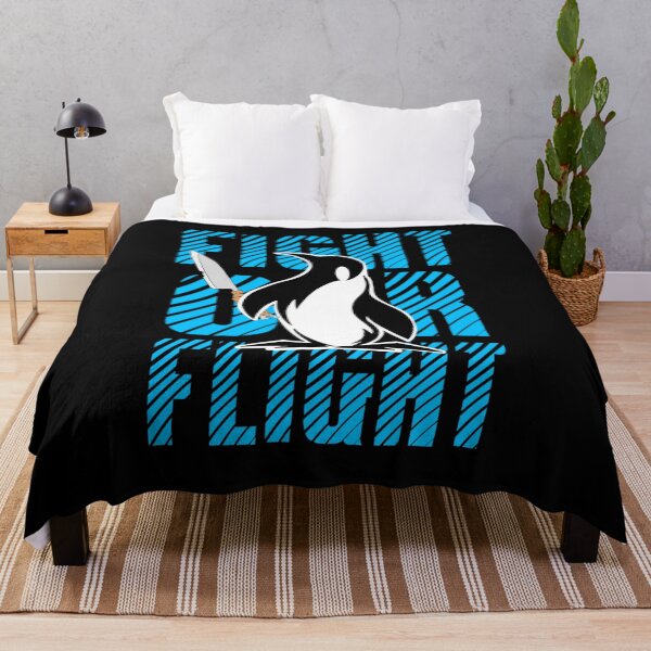 Item preview, Fight Or Flight Meme Penguin designed and sold by TheEndDesign.