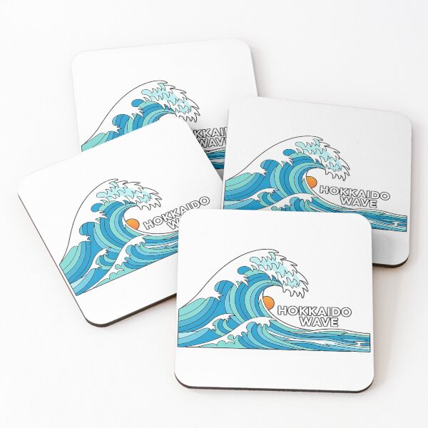 Item preview, Hokkaido Wave Classic Japanese Ocean View designed and sold by chattsuede.