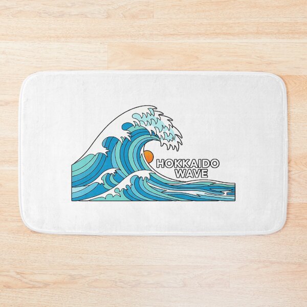 Item preview, Hokkaido Wave Classic Japanese Ocean View designed and sold by chattsuede.