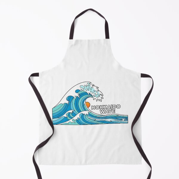 Item preview, Hokkaido Wave Classic Japanese Ocean View designed and sold by chattsuede.