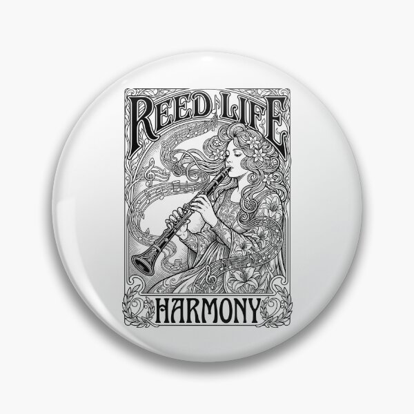 Item preview, Clarinet Clarinetist Girl Reed Life Harmony Woman Musician designed and sold by GrandeDuc.