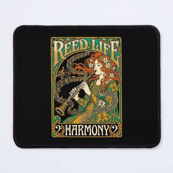 Item preview, Clarinet Clarinetist Girl Reed Life Harmony Woman Musician designed and sold by GrandeDuc.