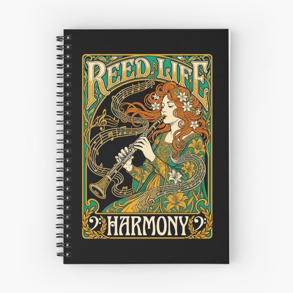 Item preview, Clarinet Clarinetist Girl Reed Life Harmony Woman Musician designed and sold by GrandeDuc.