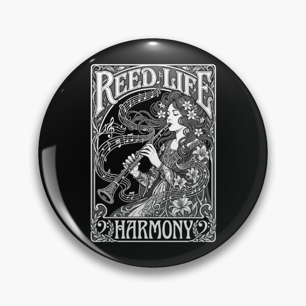 Item preview, Clarinet Clarinetist Girl Reed Life Harmony Woman Musician designed and sold by GrandeDuc.