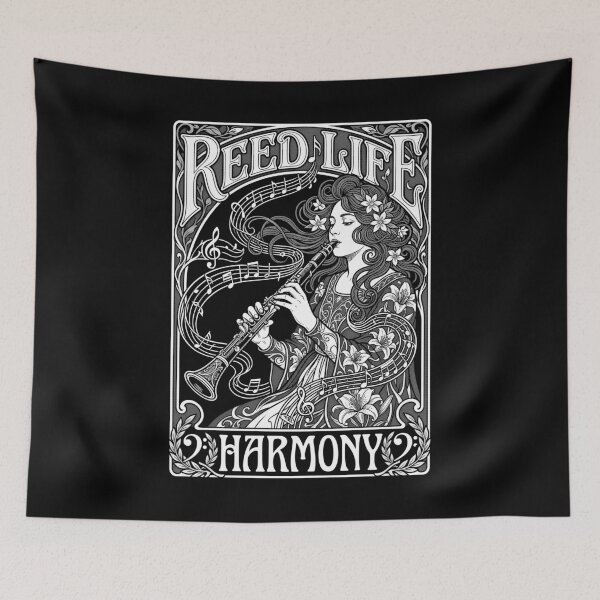 Item preview, Clarinet Clarinetist Girl Reed Life Harmony Woman Musician designed and sold by GrandeDuc.