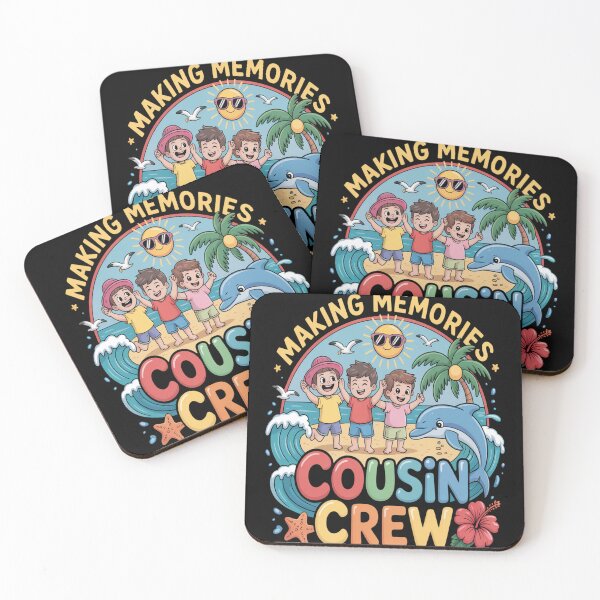 Item preview, Cousin Crew 2025 Summer Vacation Beach Family Trip Matching designed and sold by brinbotty.