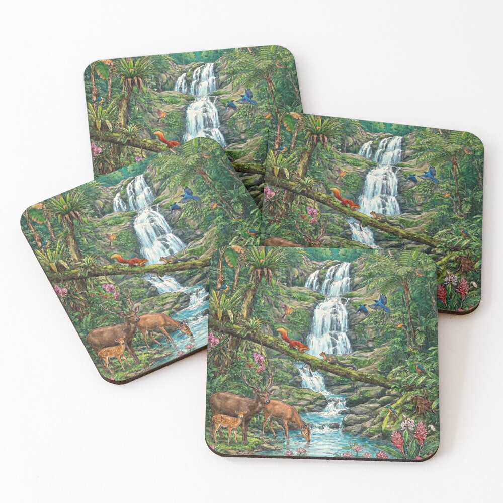 Item preview, Coasters (Set of 4) designed and sold by Runglavan.