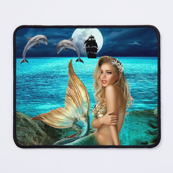 Item preview, MERMAID IN PARADISE  designed and sold by johnnyssandart.