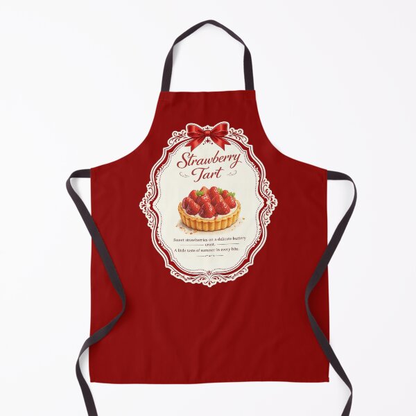 Item preview, Fresh Strawberry Tart | Cozy Bakery Dessert Design | Sweet Pastry Lover Gift designed and sold by SergeyDigital.