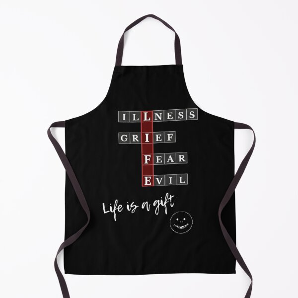 Item preview, Life is a Gift - Dark Humor Crossword & Gap-Toothed Smile designed and sold by Stefanrajzer.